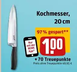 REWE Kochmesser, 20 cm Angebot