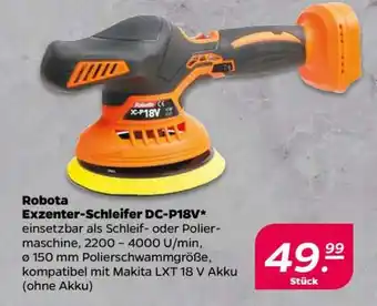 NETTO Robota Exzenter-Schleifer DC-P18V Angebot