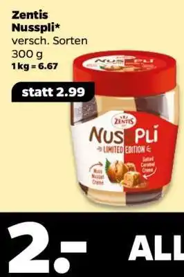NETTO Zentis NussPli Angebot