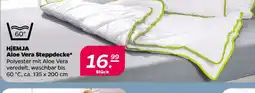 NETTO HJEMJA Aloe Vera Steppdecke Angebot