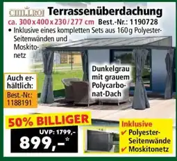 Norma Terrassenüberdachung Angebot