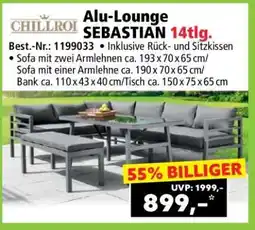 Norma Alu-Lounge SEBASTIAN 14tlg Angebot