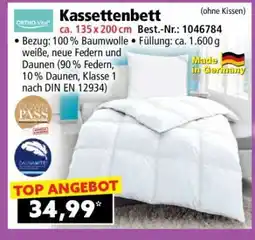 Norma Kassettenbett Angebot