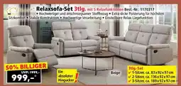 Norma Relaxsofa-Set 3tlg. mit 5 Relaxfunktionen Angebot