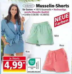 Norma Musselin-Shorts Angebot