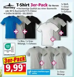 Norma T-Shirt 3er-Pack Angebot