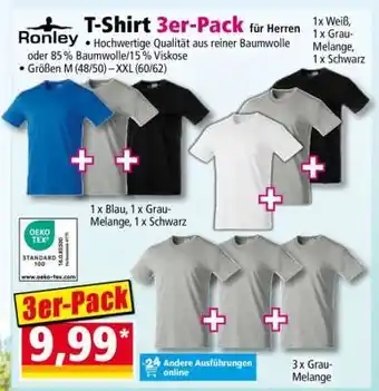 Norma T-Shirt 3er-Pack Angebot