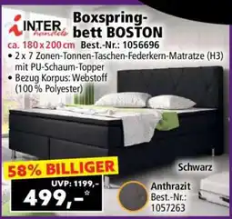 Norma Boxspringbett BOSTON Angebot