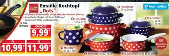 Norma Emaille-Kochtopf „Dots“ Angebot