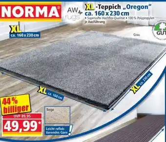 Norma XL-Teppich „Oregon“ ca. 160 x 230 cm Angebot