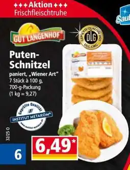 Norma Puten-Schnitzel Angebot