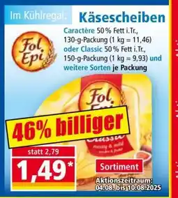 Norma Käsescheiben Angebot