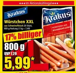 Norma Würstchen XXL Angebot