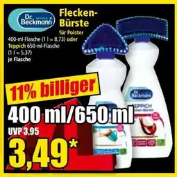 Norma Dr. Beckmann Flecken- Bürste Angebot