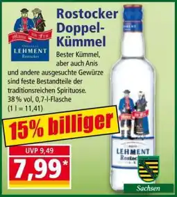 Norma Rostocker Doppel-Kümmel Angebot