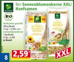 Norma Bio-Sonnenblumenkerne XXL/Hanfsamen Angebot