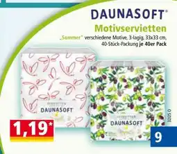 Norma DAUNASOFT Motivservietten Angebot
