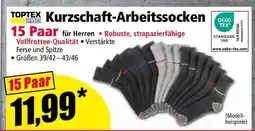 Norma TOPTEX PRO Kurzschaft-Arbeitssocken Angebot