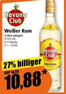 Norma Havana Club Weißer Rum Angebot