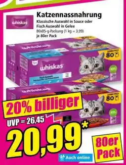 Norma Katzennassnahrung Angebot