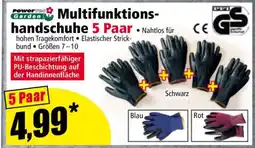 Norma Multifunktionshandschuhe 5 Paar Angebot