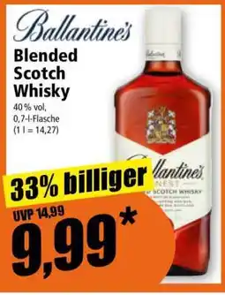 Norma Ballantine's Blended Scotch Whisky Angebot