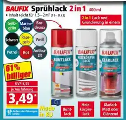 Norma BAUFIX Sprühlack 2 in 1 Angebot