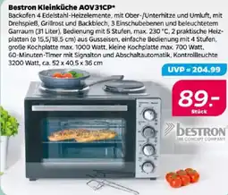 NETTO Bestron Kleinküche AOV31CP Angebot