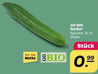 NETTO GO BIO Gurke Angebot