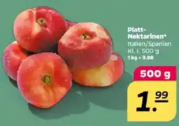 NETTO Platt-Nektarinen Angebot