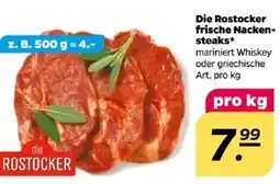 NETTO Die Rostocker frische Nackensteaks Angebot