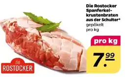 NETTO Die Rostocker Spanferkel-krustenbraten aus der Schulter Angebot