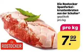 NETTO Die Rostocker Spanferkel-krustenbraten aus der Schulter Angebot