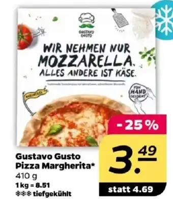 NETTO Gustavo Gusto Pizza Margherita Angebot