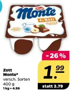 NETTO Zott Monte Angebot