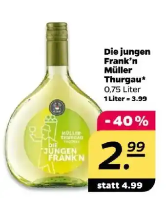 NETTO Die jungen Frank'n Müller Thurgau Angebot