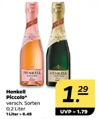 NETTO Henkell Piccolo Angebot