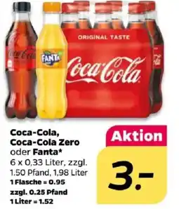 NETTO Coca-Cola, Coca-Cola Zero oder Fanta Angebot