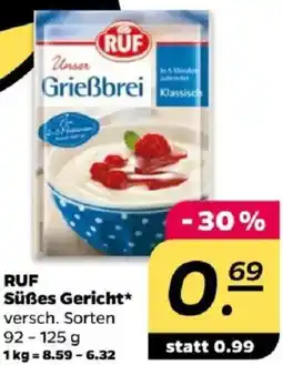 NETTO RUF Süßes Gericht Angebot