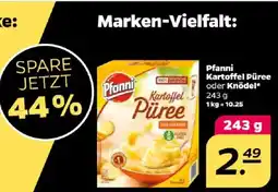 NETTO Planni Kartoffel Püree oder Knödel Angebot