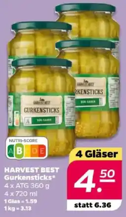 NETTO HARVEST BEST Gurkensticks Angebot