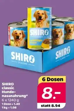 NETTO SHIRO classic Hundenassnahrung Angebot