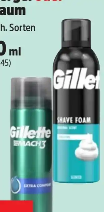Thomas Philipps Gillette Rasiergel Angebot