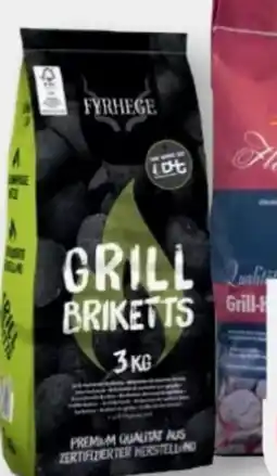 B1 Discount Baumarkt Fyrhege Grill-Holzkohlebriketts Angebot
