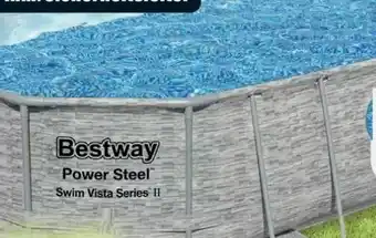 B1 Discount Baumarkt BestWay Pool-Set Power Steel Swim Vista Series II Angebot