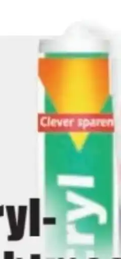 B1 Discount Baumarkt Clever Acryl-Dichtmasse Angebot