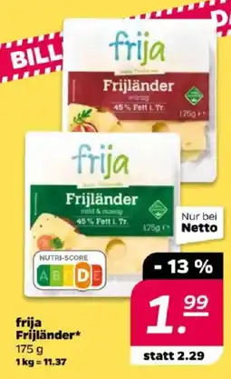 NETTO frija Frijländer Angebot