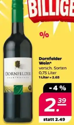 NETTO Dornfelder Wein Angebot