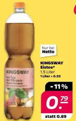 NETTO KINGSWAY Eistee Angebot