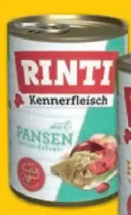 Das Futterhaus Rinti Kennerfleisch Pansen Angebot